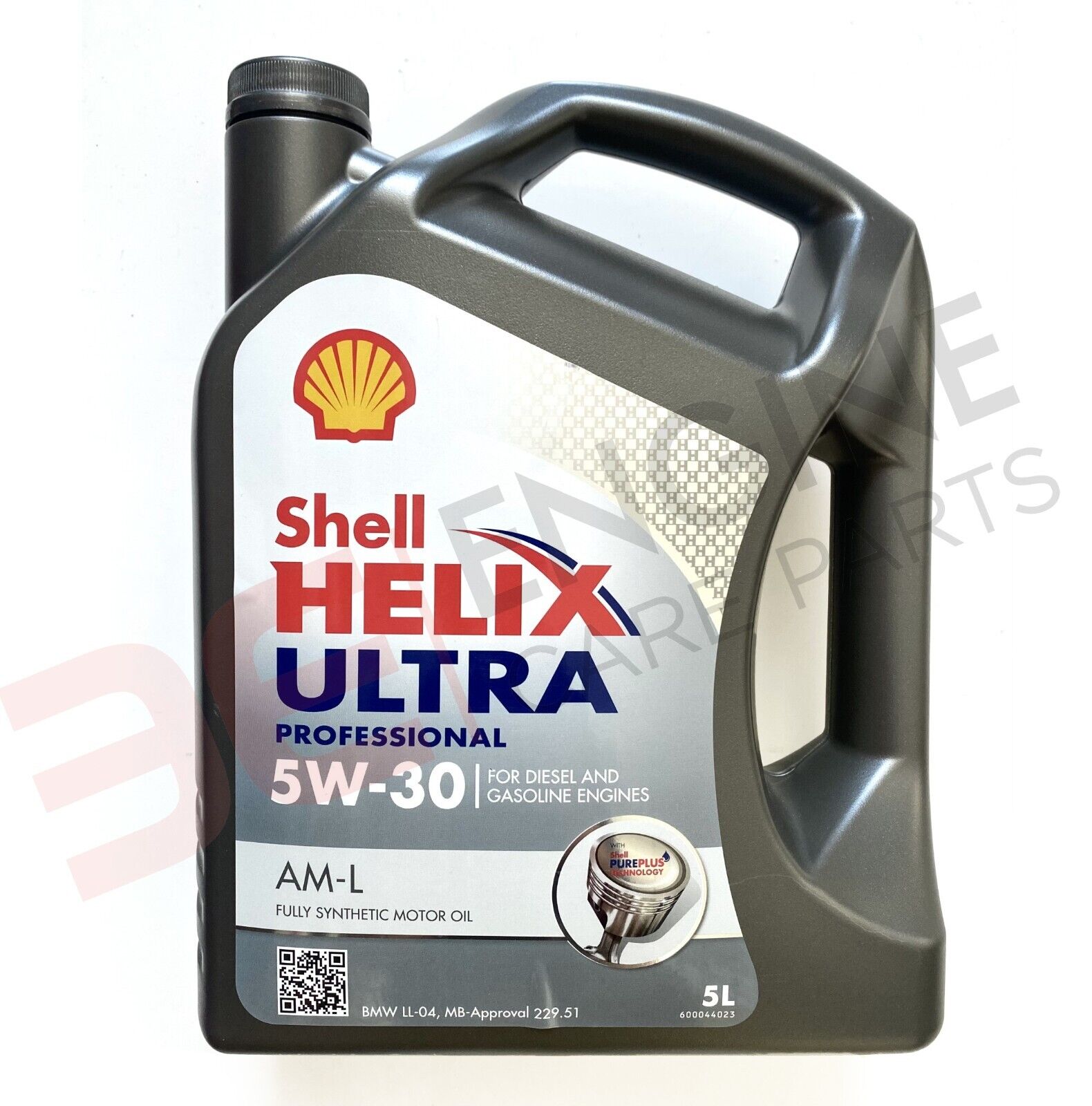 Shell Elica Ultra Professionale AM-L 5W30 5L Completamente Sintetico MB-229.51 (