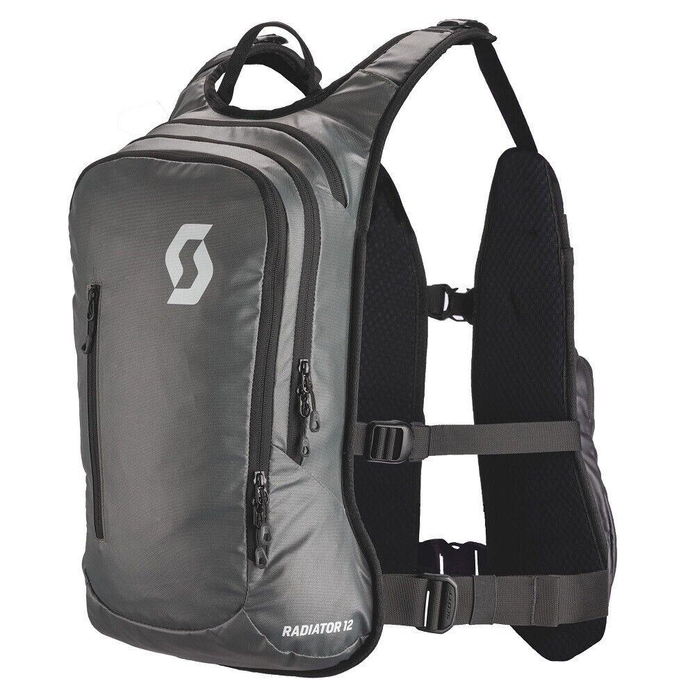 ZAINO MOTO ATTREZZI SCOTT RADIATOR 12 ENDURO CROSS 12L GRIGIO NERO