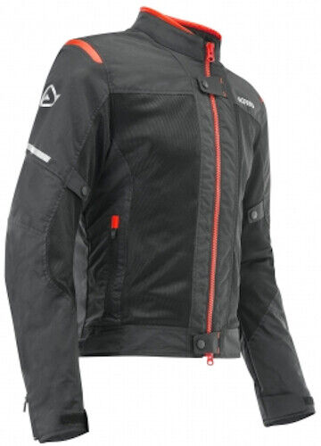 Giacca estiva Acerbis CE Ramsey My Vented 2.0 UOMO Nero Rosso Taglia Size XXL