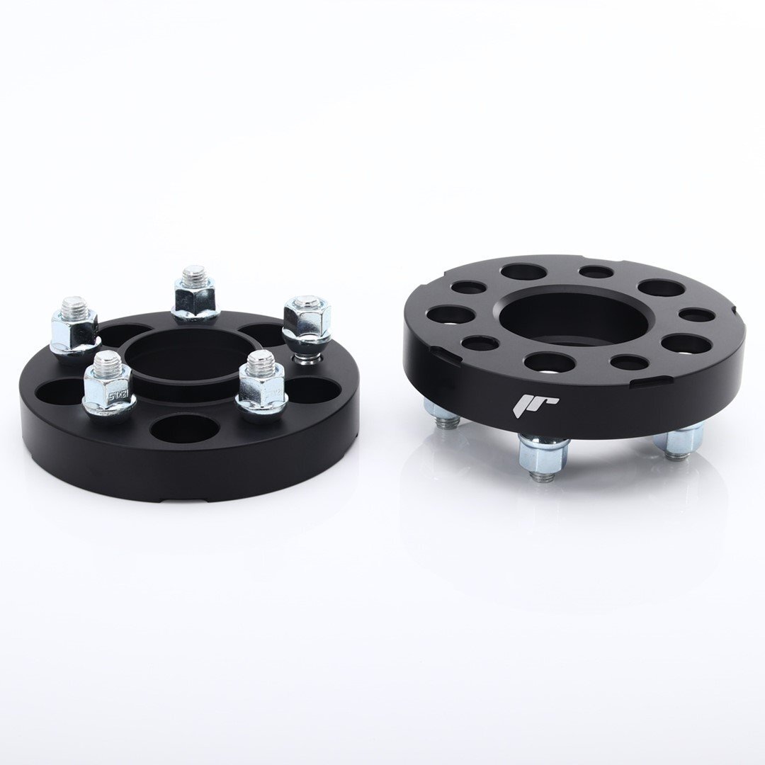 Coppia Distanziali Adattatori da 20mm PCD 4x100 Mozzo 54,1 Passo 12x1,5 Neri