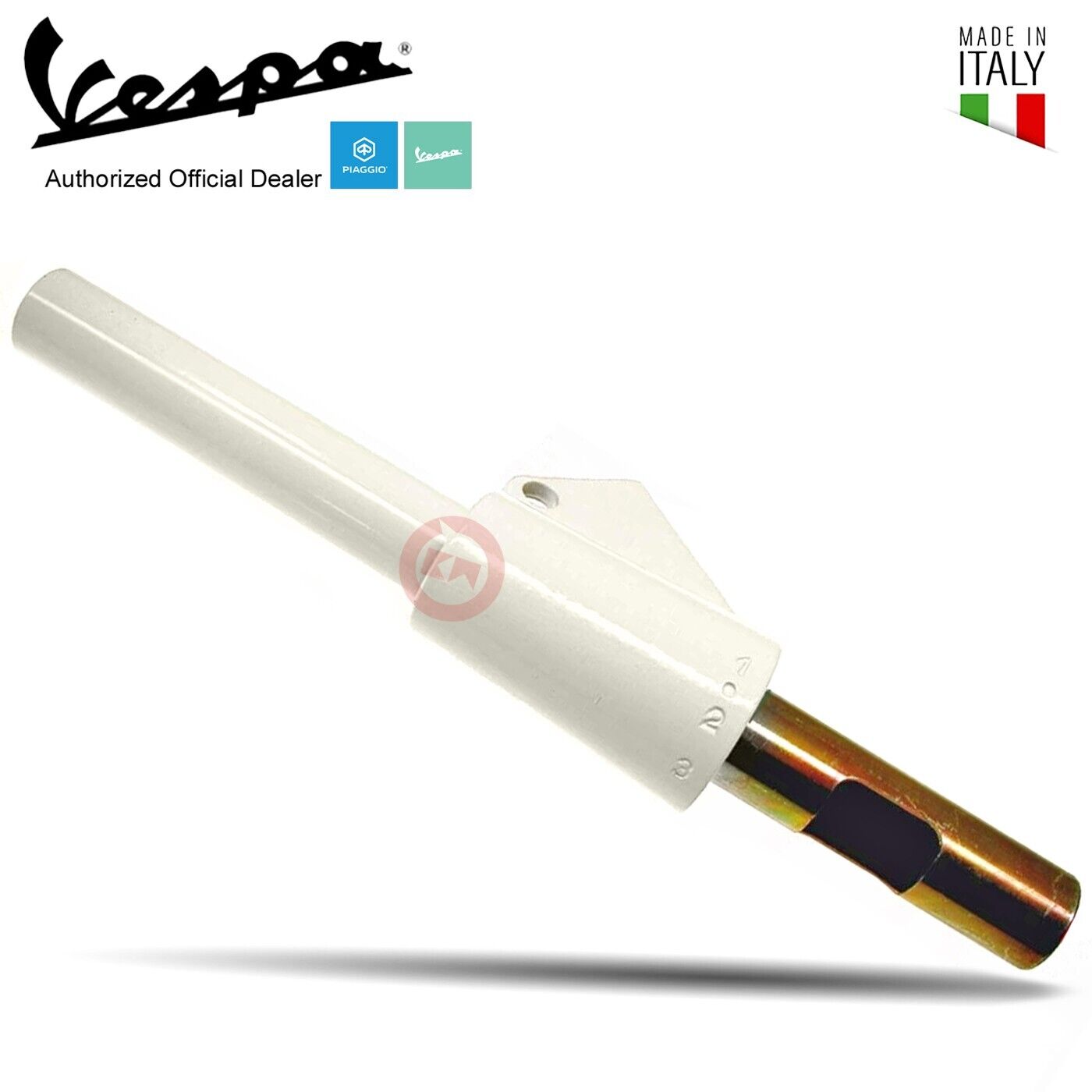 TUBO COMANDO CAMBIO A 3 VELOCITA PER VESPA 50 R - L - N TIPO CORTO 26,5 mm