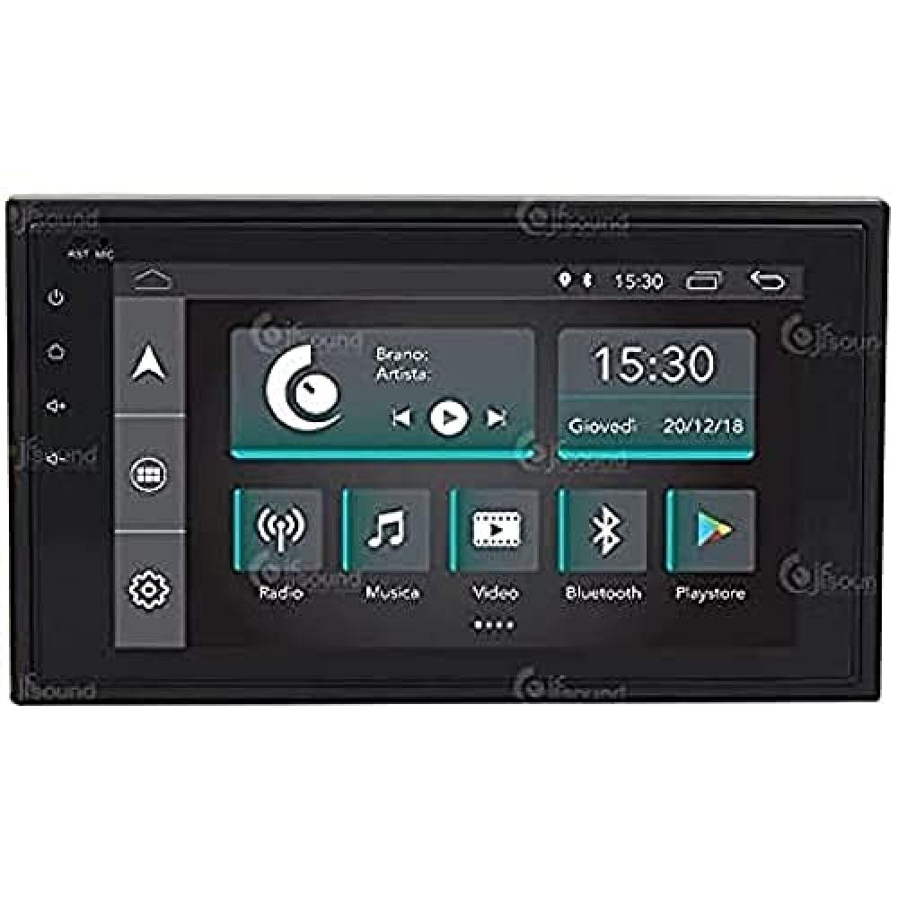 Jf Sound car audio system Autoradio universale 2 DIN Android GPS Bluetooth WiFi