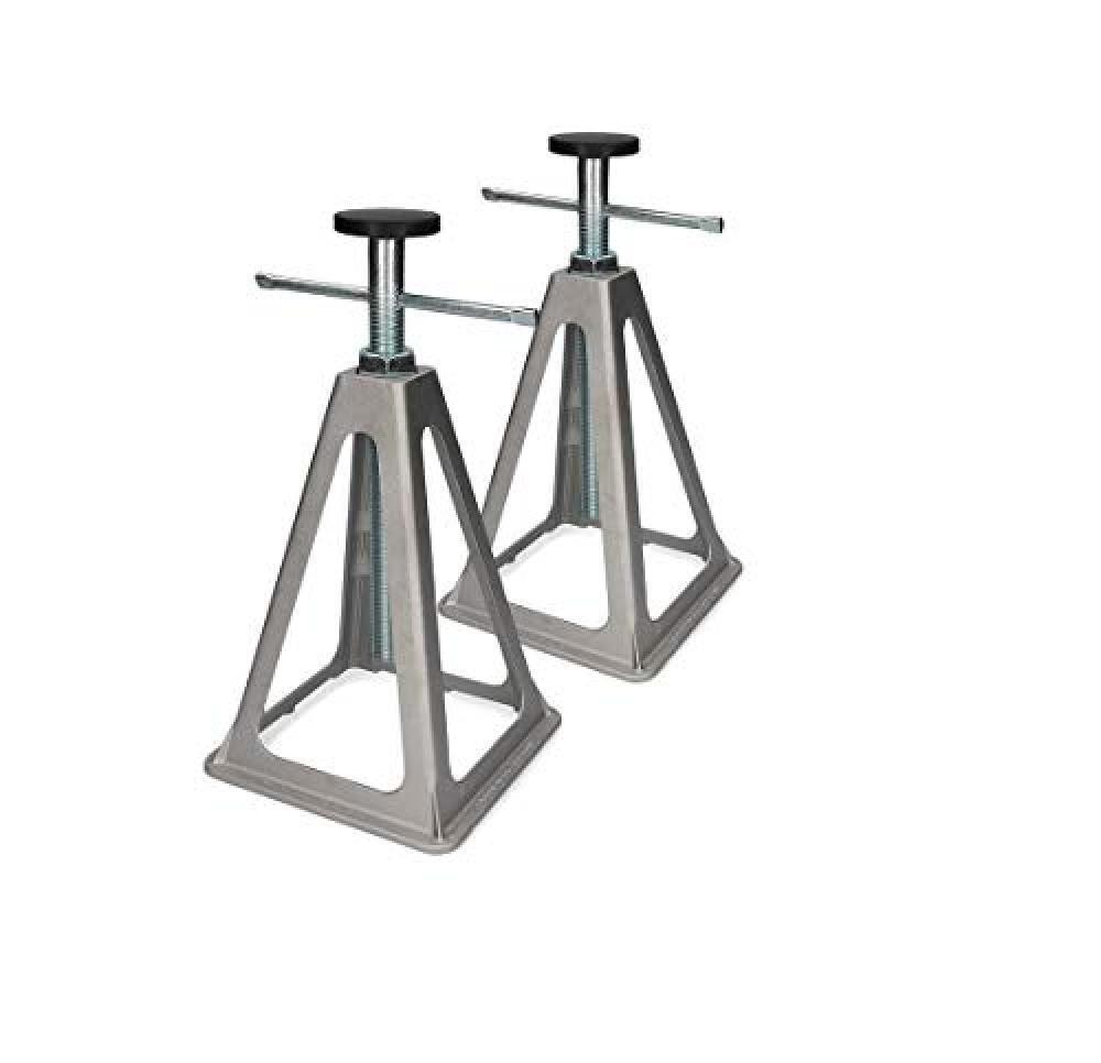 (TG. 2-teilig) Cartrend 10305 Cavalletto di Supporto per roulotte, Set da 2 Pezz