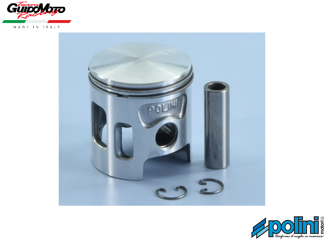 PISTONE  Ø 47 B TRASFORMAZIONE POLINI  MOTORE MINARELLI AM6 RV3 RV4 204.0370/B