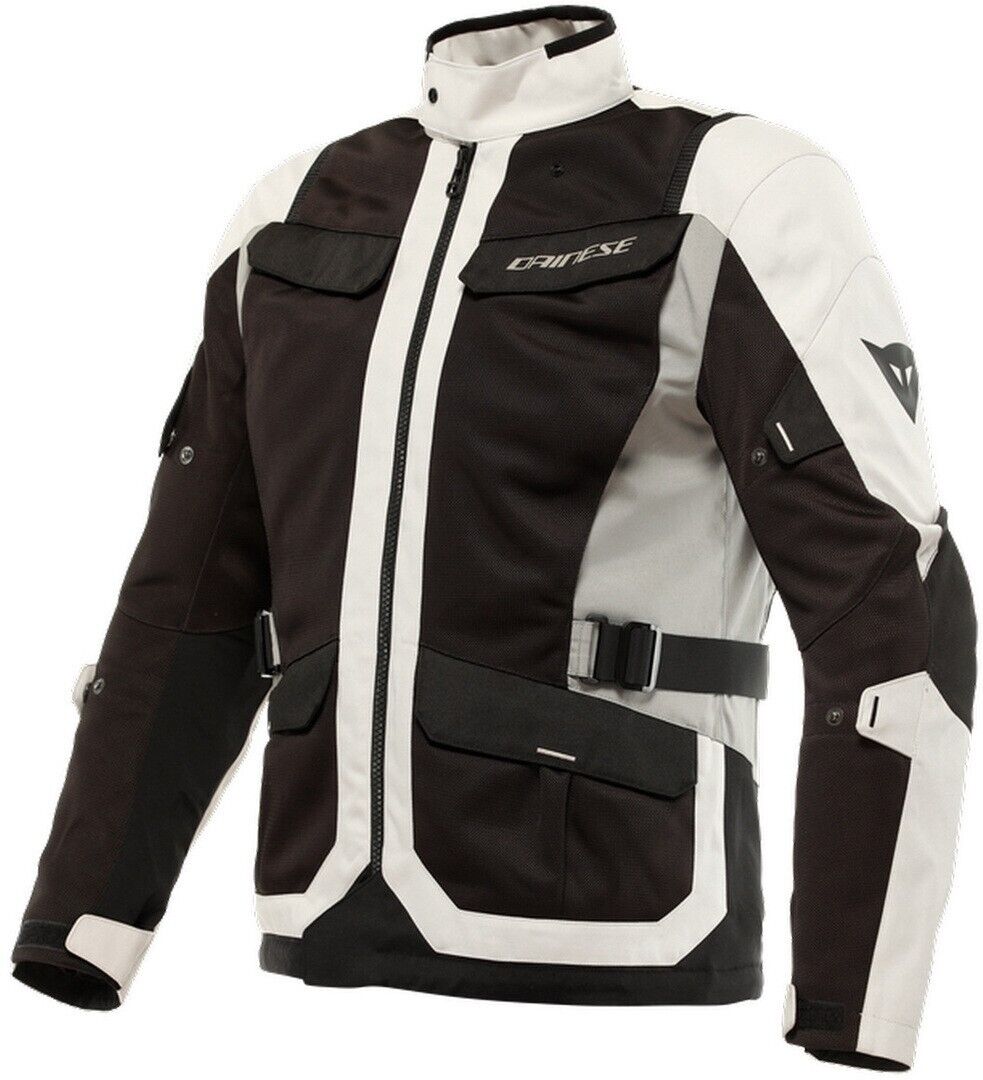 GIACCA MOTO ESTIVA DAINESE DESERT TEX JACKET PEYOPE BLACK STEEPLE GRAY TG 54