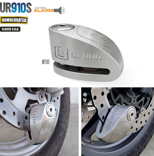 Bloccadisco Con Allarme Perno 10 mm Hi Tech Allarme SRA