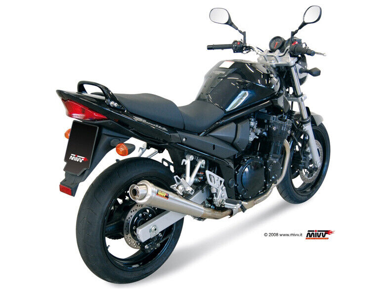 Mivv Scarico per SUZUKI GSF 650 BANDIT 2005 > 2006 X-cone ST. STEEL ORIGINAL
