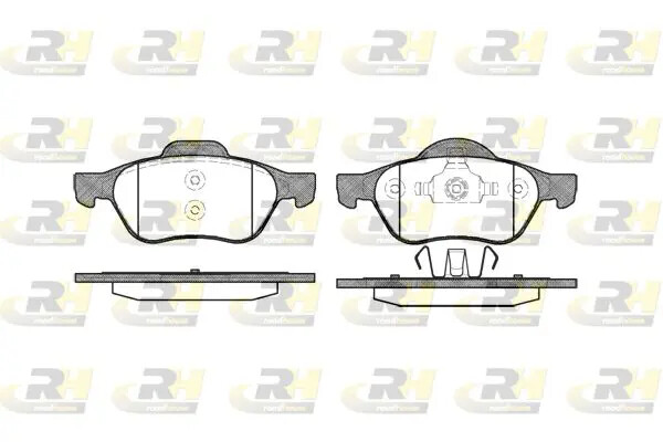 Pastiglie freno Assale anteriore 2962.00 ROADHOUSE per RENAULT LAGUNA II WIND