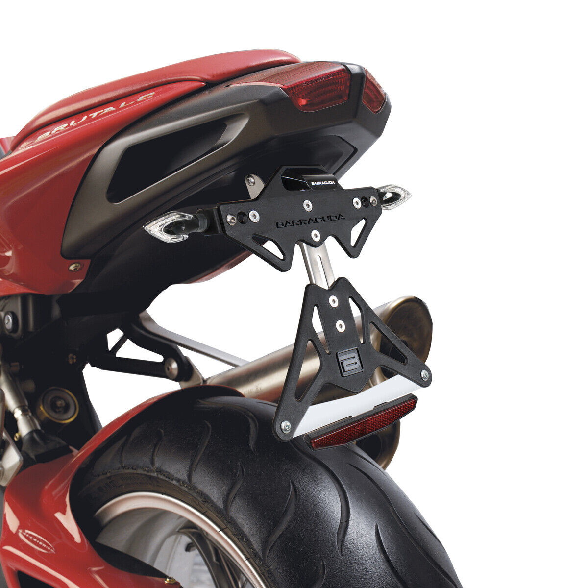 PORTATARGA Barracuda MV Agusta Brutale 910S-989R-1078RR 2004-2011