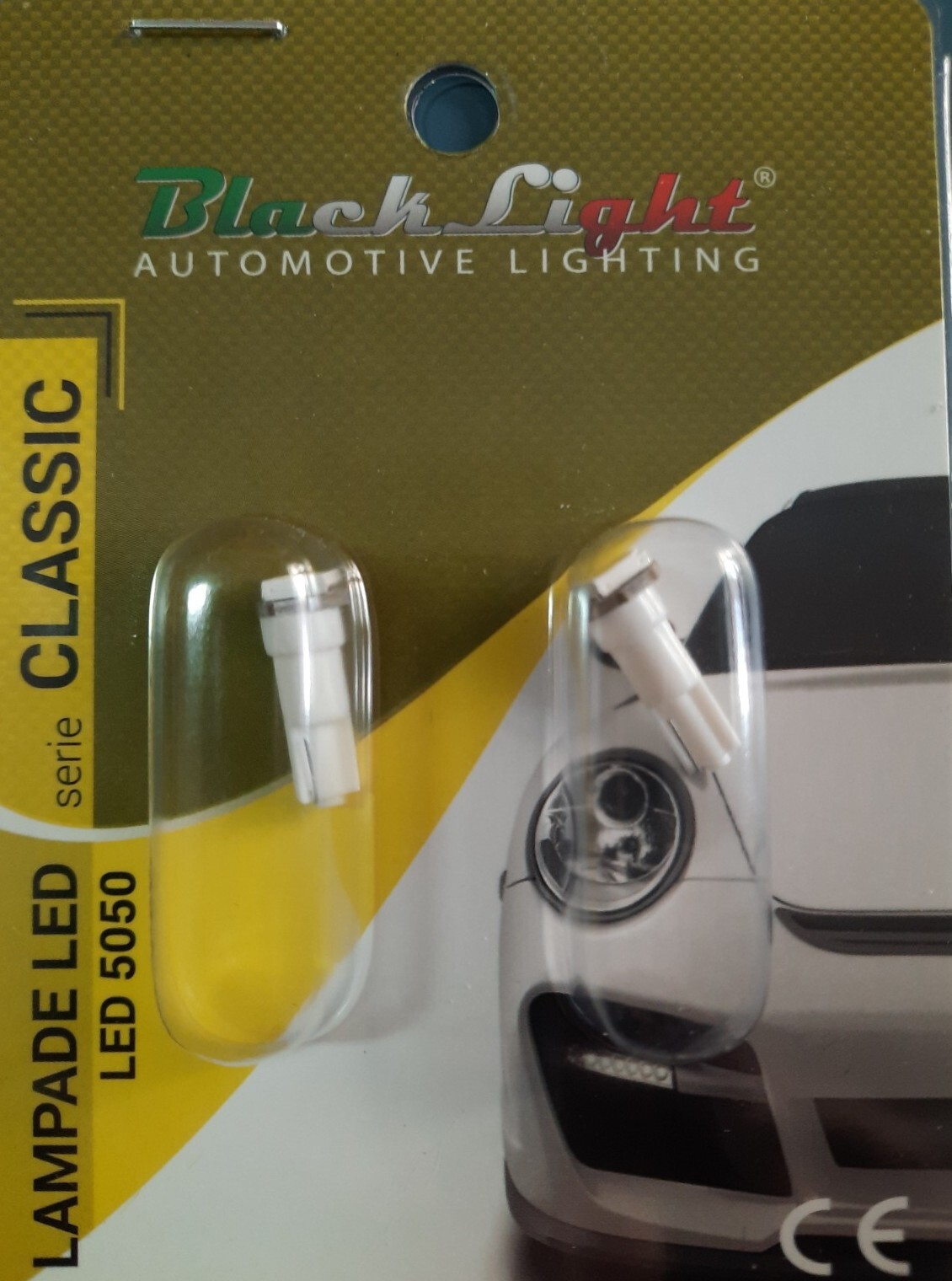 COPPIA  LED-154 LAMPADE A LED PER CRUSCOTTO/STRUMENTAZIONE (T 5) 12 V LED BIANCO