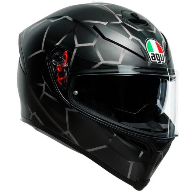 Casco integrale AGV K5 K-5 S Multi MPLK Vulcanum Grey Grigio Taglia MS