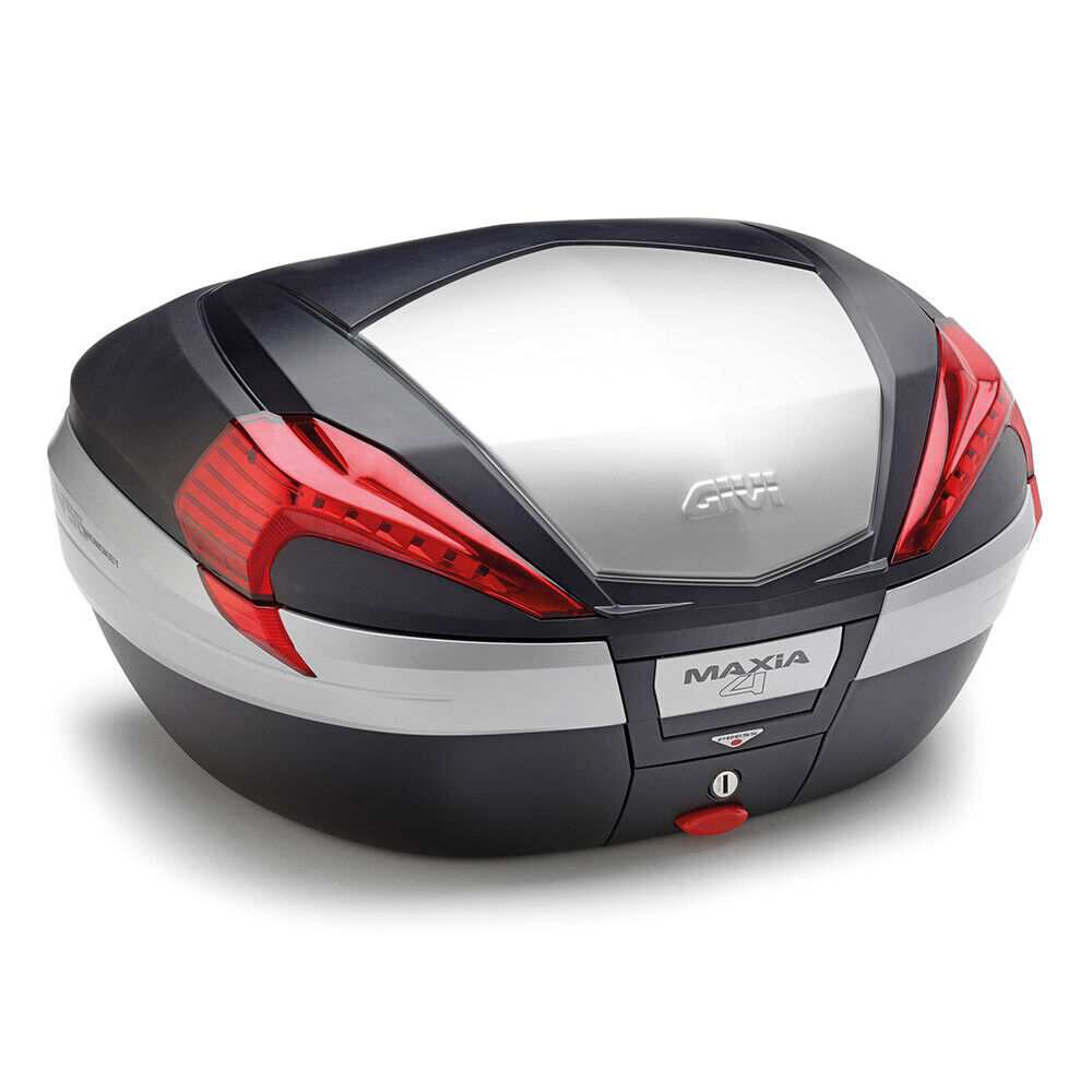 GIVI V56N VALIGIA BAULETTO TOPCASE POSTERIORE MAXIA 4 MONOKEY 56LTR IN ALLUMINIO