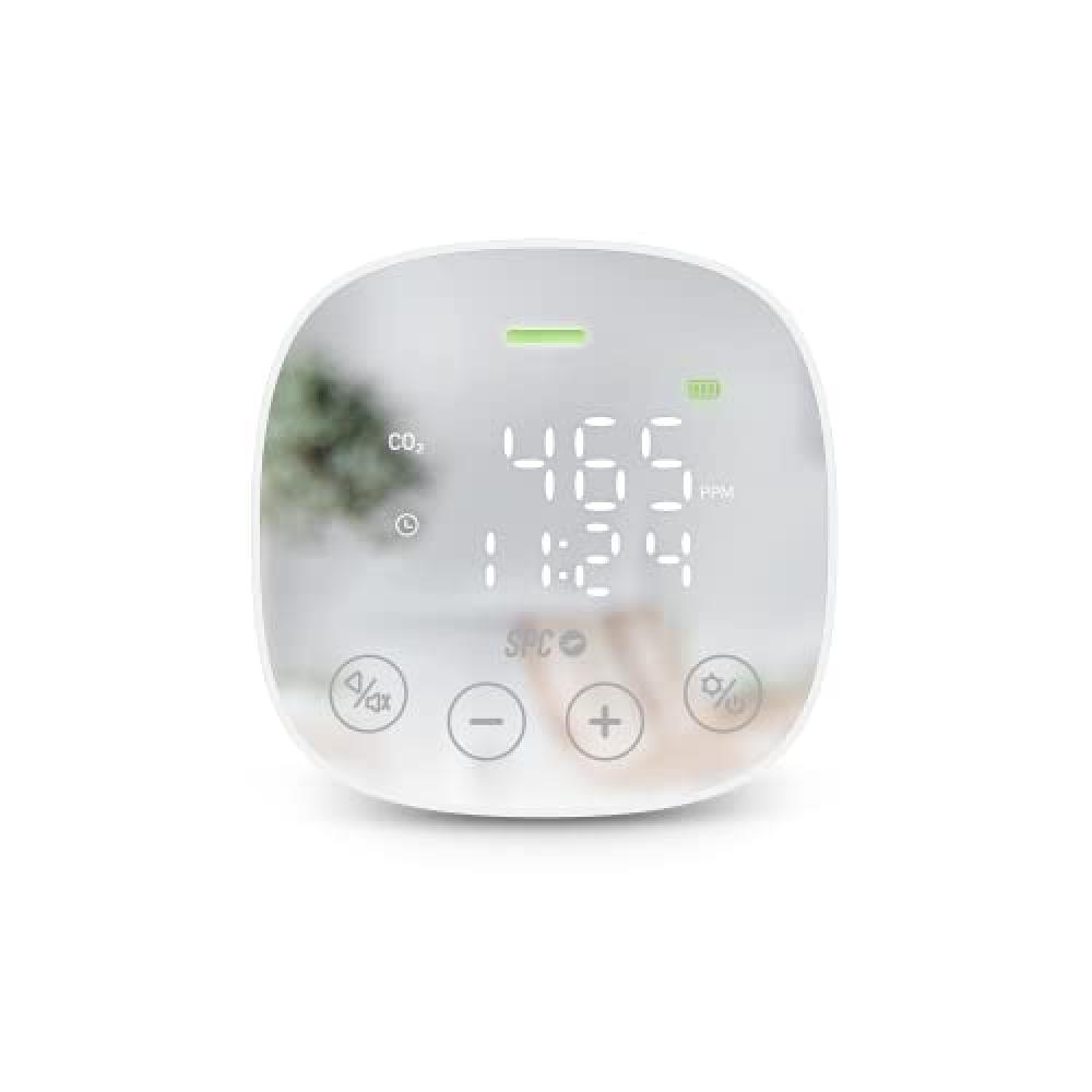 SPC CO2 AIR QUALITY MONITOR Misuratore di CO2, misura la qualit  dell'aria, la t