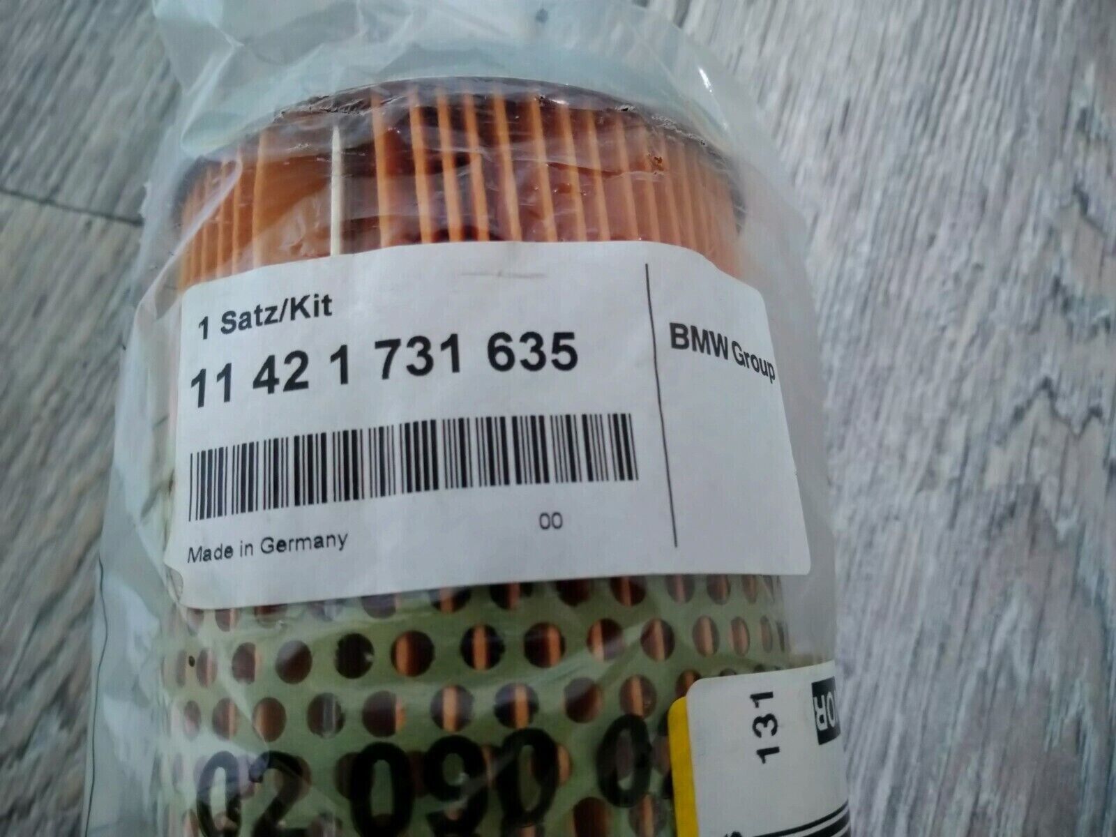 Original Genuine BMW E32 7 Series 750i 750iL V12 Engine Oil Filter 11421731635