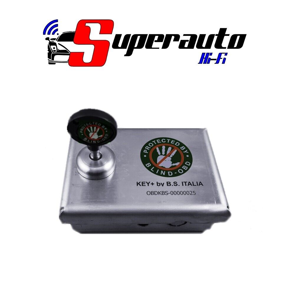 BLOCK BOX BLINDATURA OBD KEY + CON CHIAVE protezione ANTIFURTO AUTO SICUREZZA