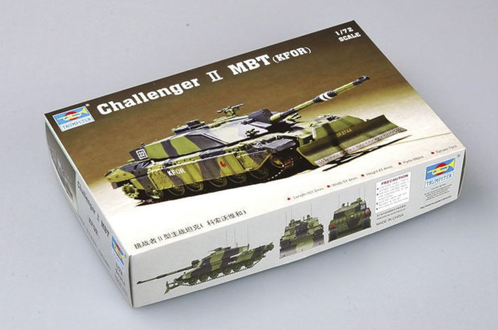 TRUMPETER 07216 MODELLO CHALLENGER II MBT (KFOR) 1/72