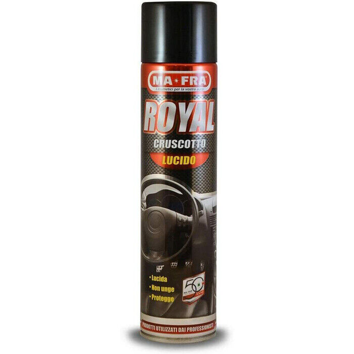 MA FRA Royal Cruscotto Lucido 600 ml Ravviva Cruscotti Protettivo auto Mafra