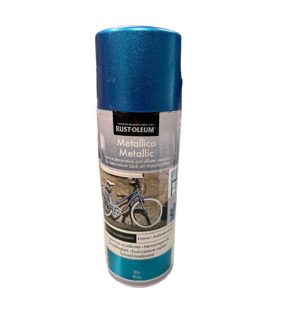 RUSTOLEUM - SPRAY EFFETTO METALLICO BLU 400 ML