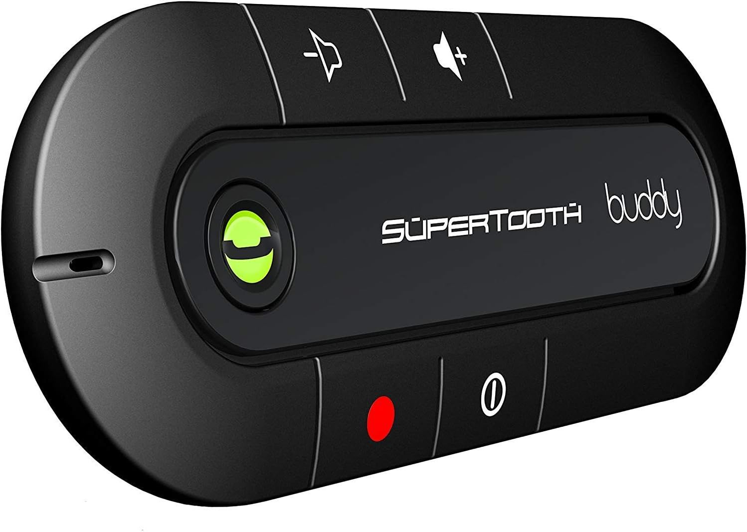 SuperTooth Buddy Kit Vivavoce Bluetooth per Auto, Nero