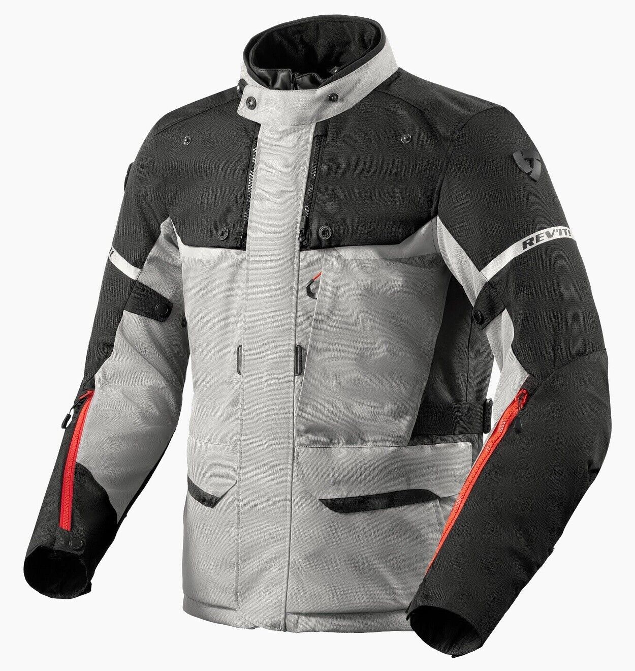 GIACCA MOTO REV'IT REVIT OUTBACK 4 WATERPROOF 3 STRATI GRIGIO NERO TG L