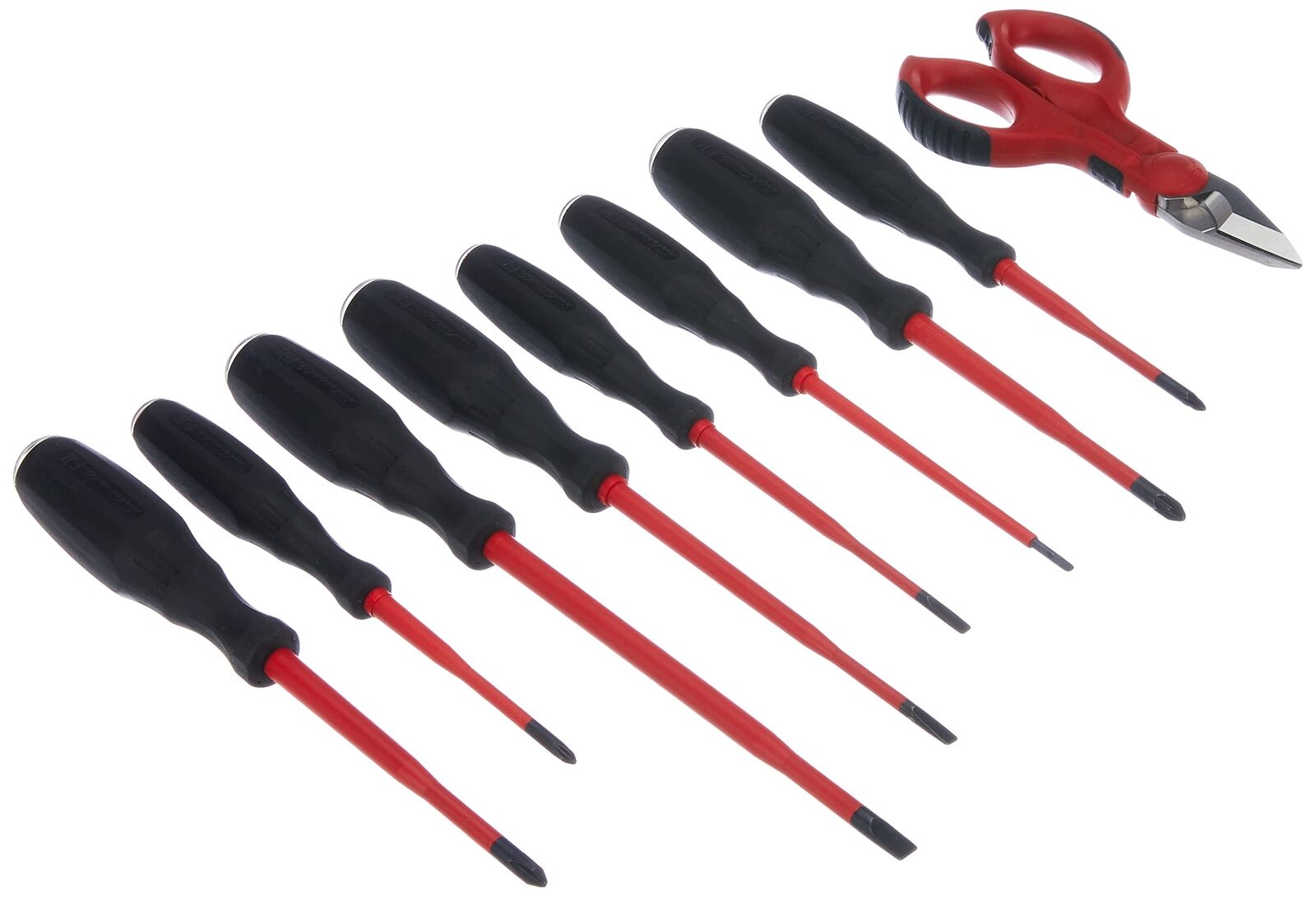 Intercable Set 8 Giraviti con Forbici F1 da elettricista (W8p)