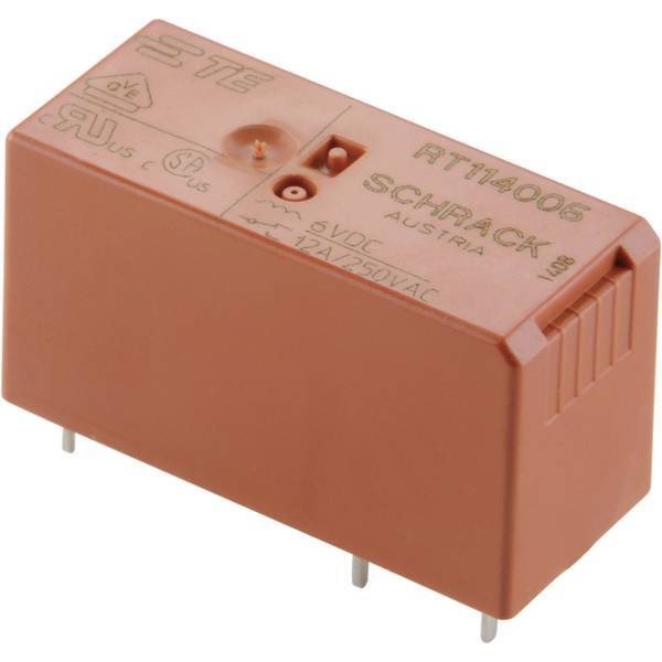 Te connectivity rt424524 rele' per pcb 24 v/ac 8 a 2 scambi 1 pz