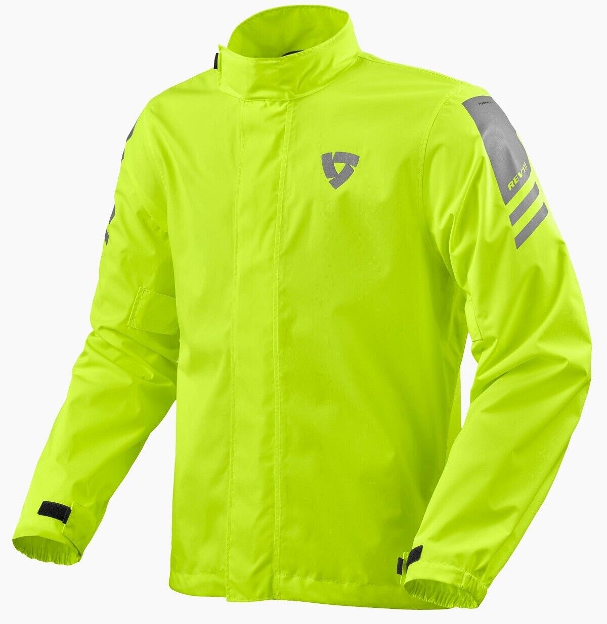 GIACCA MOTO REV'IT CYCLONE 4 H2O IMPERMEABILE ANTIPIOGGIA DARK GIALLO FLUO TG S