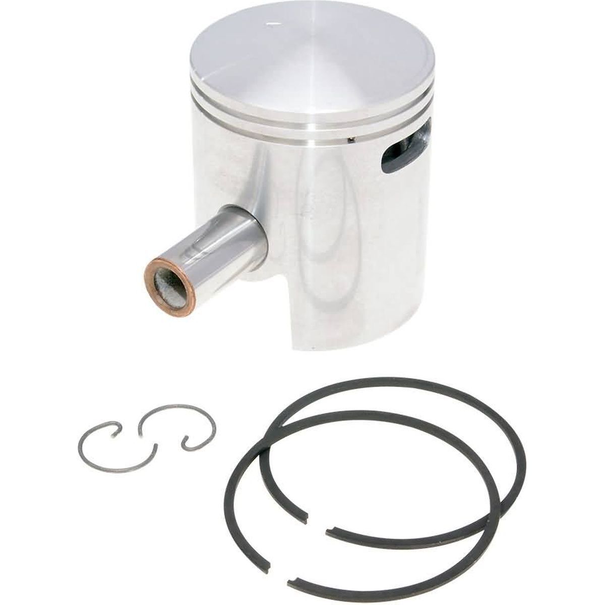 PISTONE CILINDRO DOPPIA ASPIRAZIONE POLINI D.57mm PIAGGIO VESPA ET3 PK 125 130cc