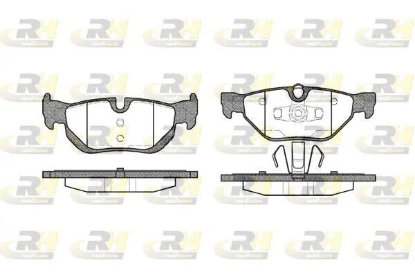 Pastiglie freno Assale posteriore 21145.00 ROADHOUSE per BMW 3 Touring 3 Coupé 1
