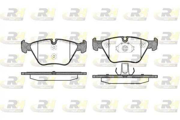 Pastiglie freno Assale anteriore 2963.00 ROADHOUSE per BMW MG