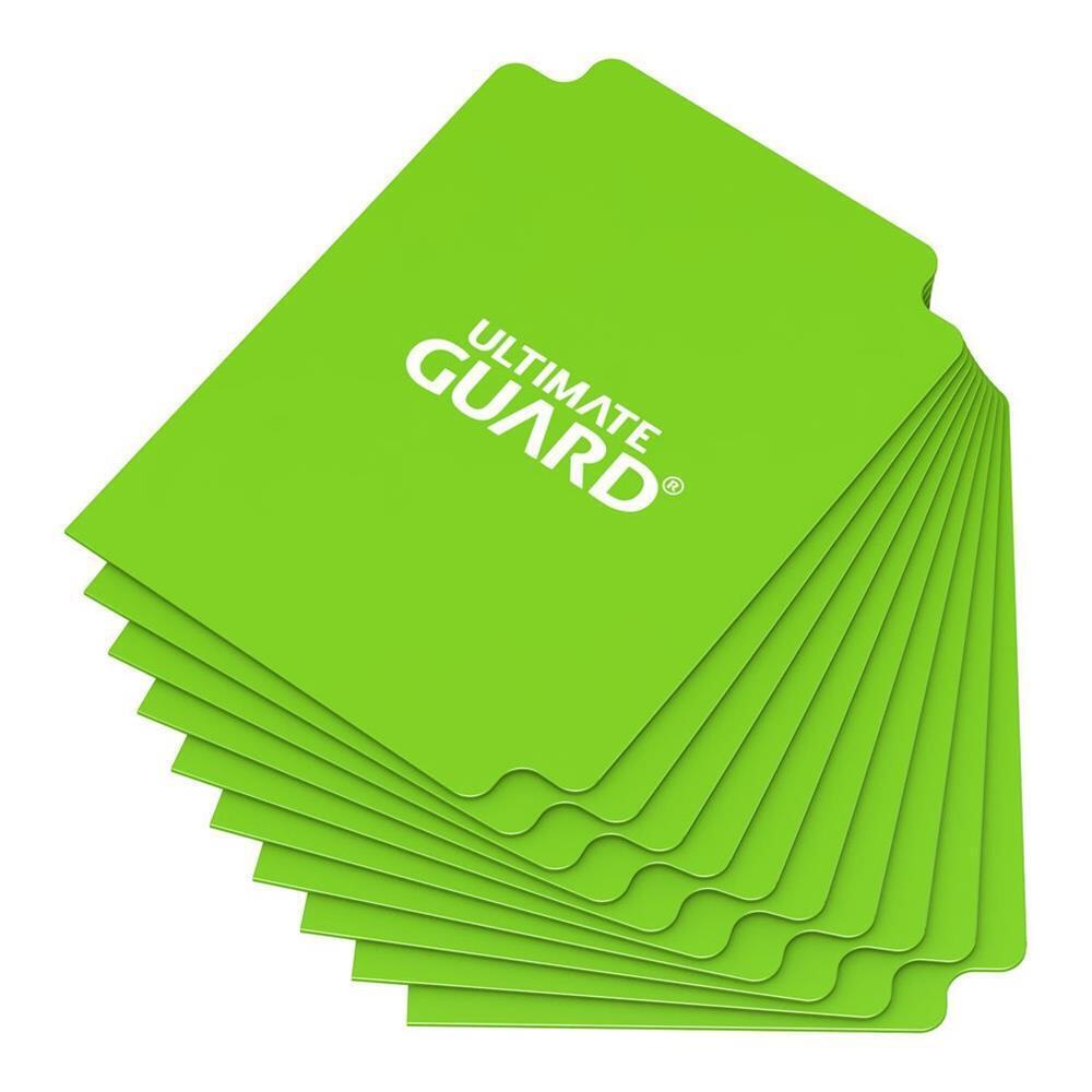 UGD010453 Ultimate Guard Card Dividers Standard Size Light Green (10)