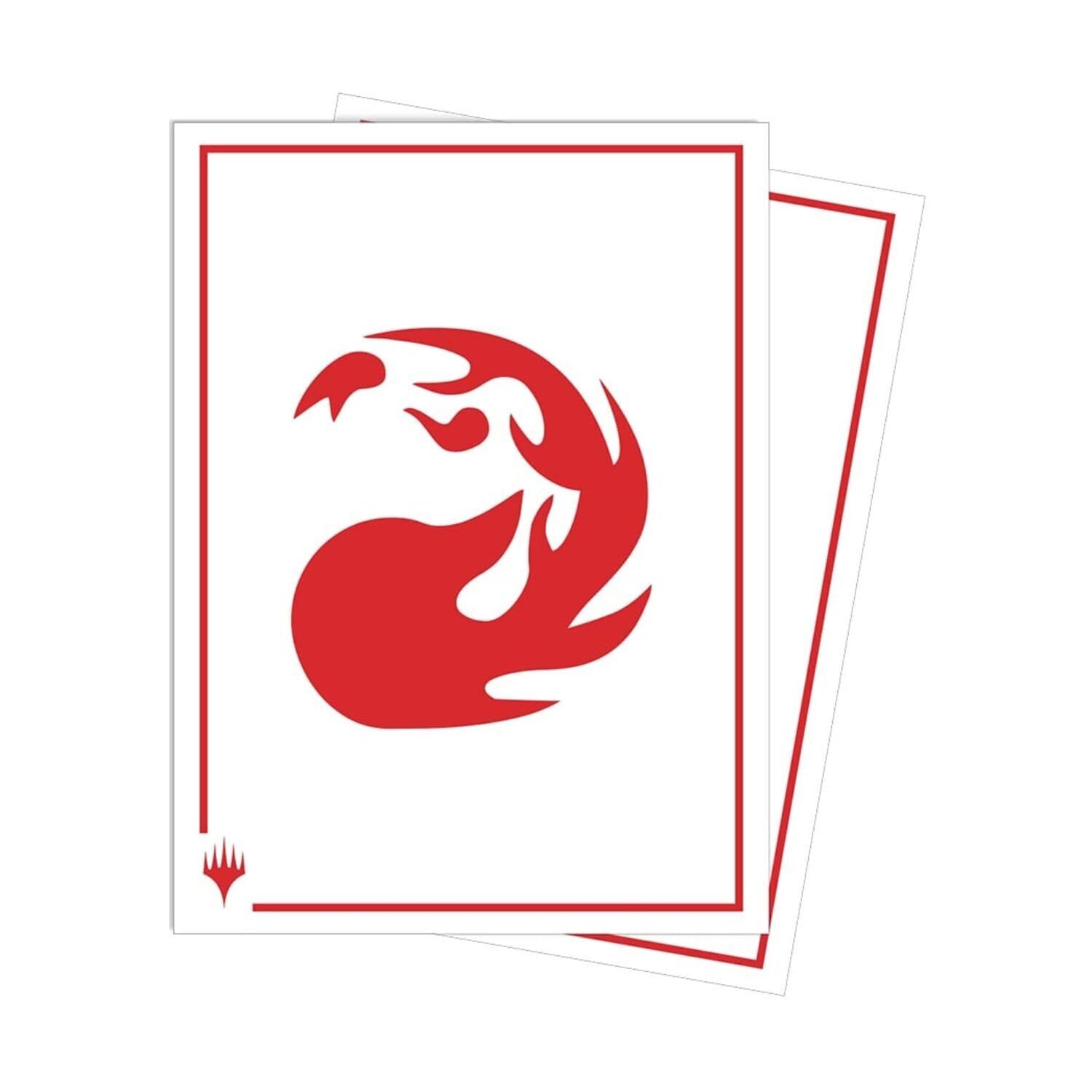 Ultra PRO - Mana 8 105ct Apex Deck Protector Sleeves - Mountain for Magic: The G