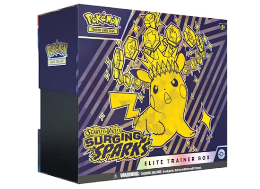 Pokemon Surging Sparks Elite Trainer Box ETB  English Card New Sealed