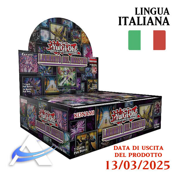 PREVENDITA 13/03 Box LABIRINTO DEL MAESTRO Maze of the Master • ITALIANO YUGIOH