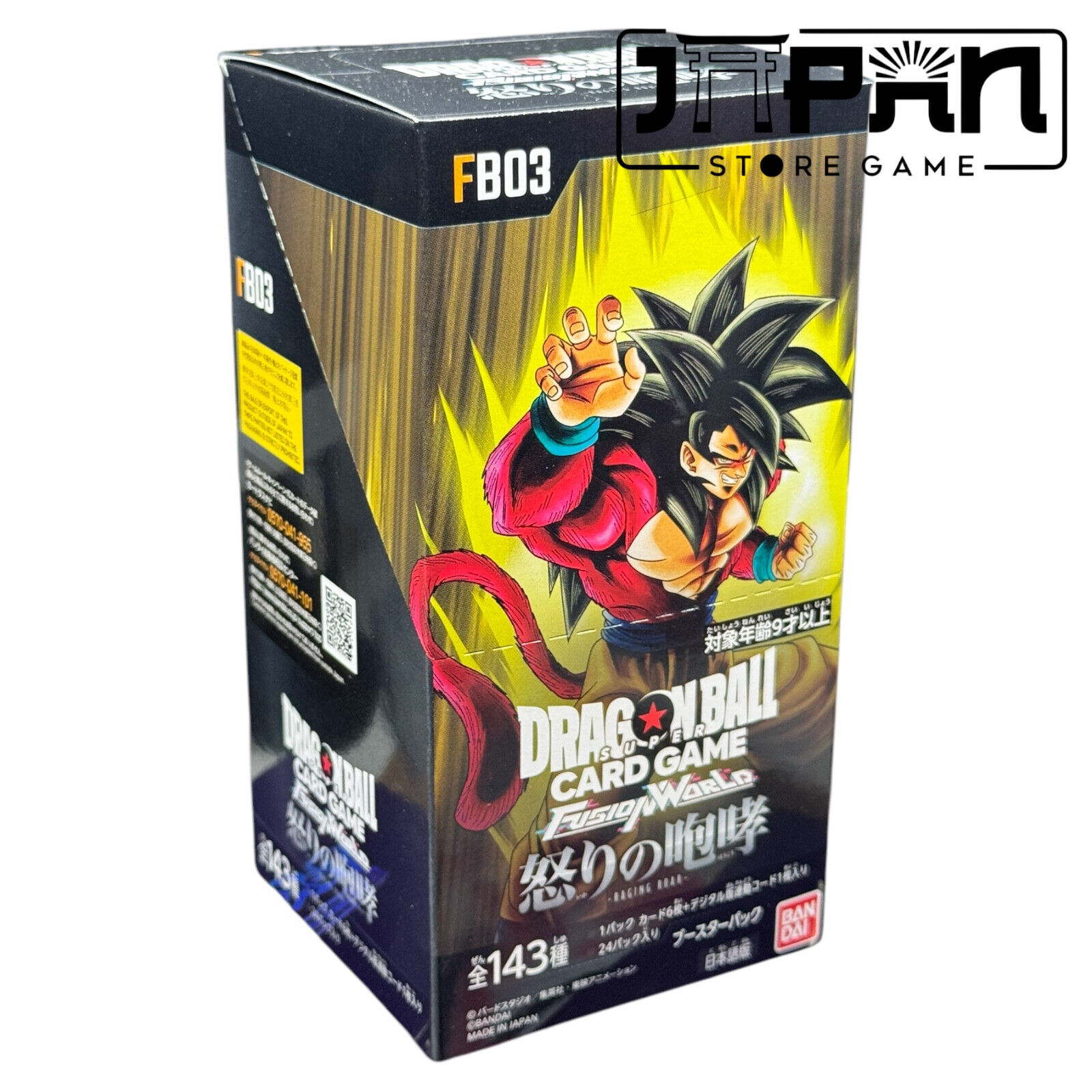 Dragon Ball Fusion World FB-03 FB03 Raging Roar Display Box Japanese JAP