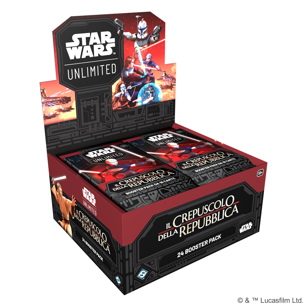 Star Wars: Unlimited - Twilight of the Republic Booster Display (24 Booster) -