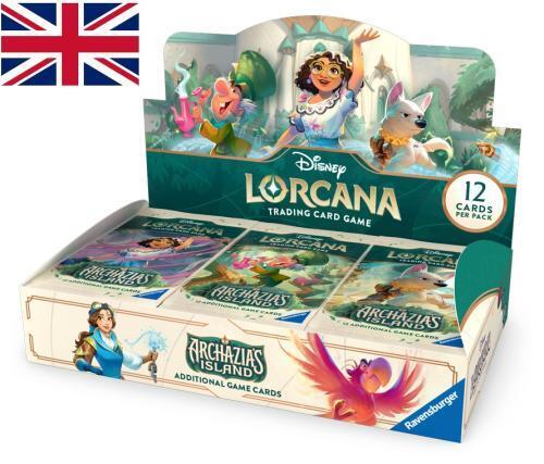 DISNEY - LORCANA CHAPT 7  ARCHAZIAS ISLAND - 24 BOOST BOX - ENG PREORDER (03/25)