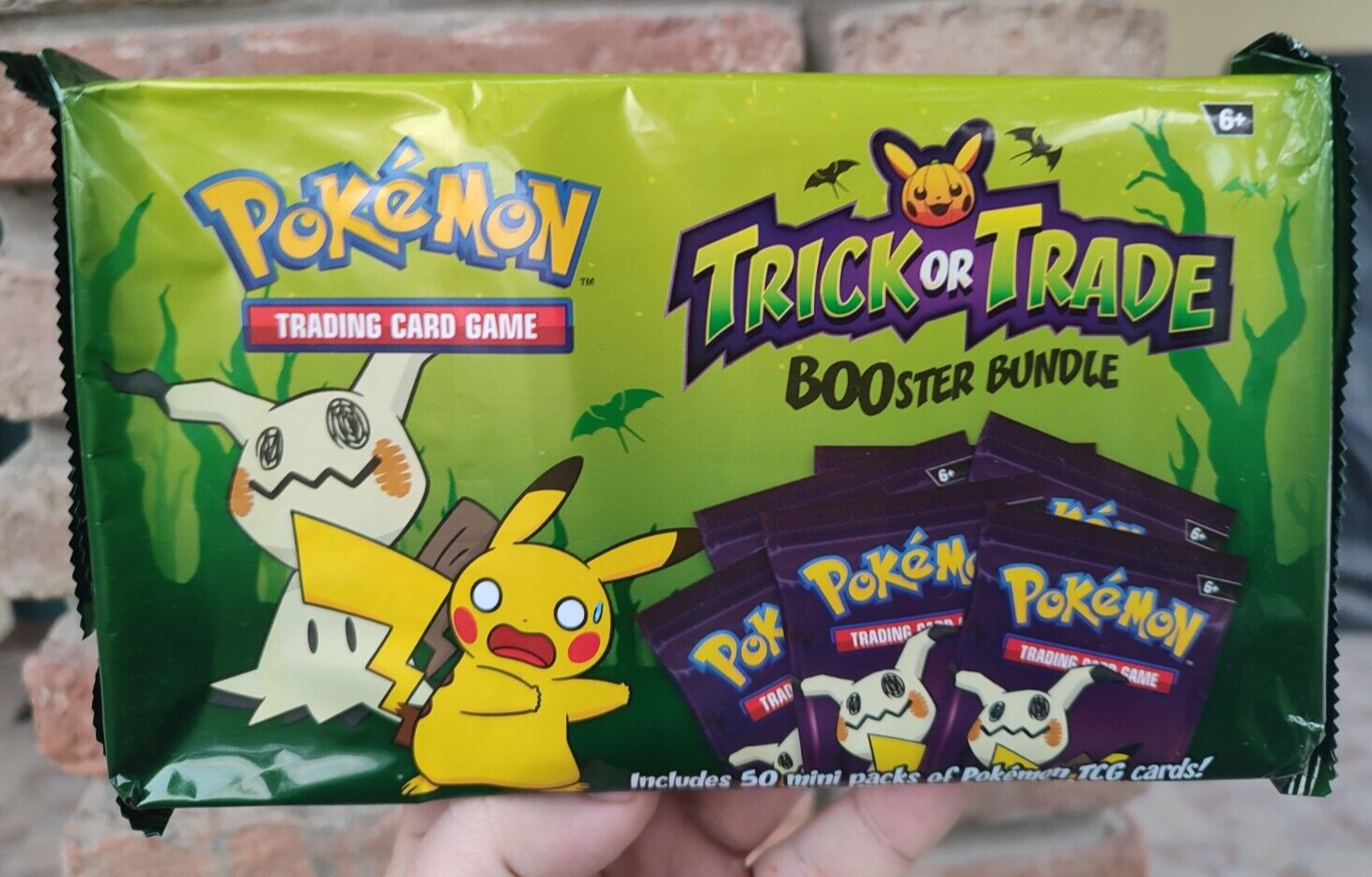 Pokemon TCG 2023 TRICK OR TRADE Halloween Booster Bundle 50 Packs ENG SEALED