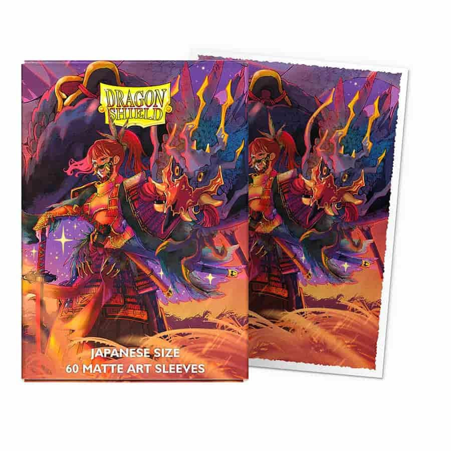 Dragon Shield Japanese Sleeves: Matte Art: Japanese Artist Series 2: The Fallen
