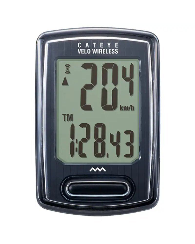 Cateye CC-VT230W Velo Ciclocomputer Wireless, Nero