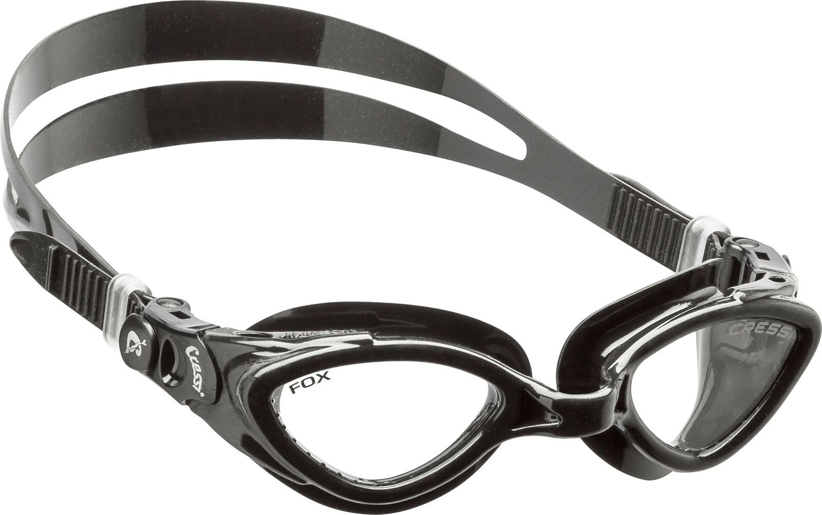 OCCHIALINI FOX GOGGLES BLACK/FRAME BLACK ( DE202150 )