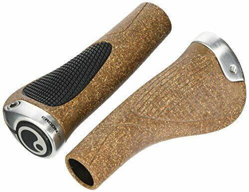 Ergon Unisex GP1 Biokork Bicicletta Manubrio Maniglia, Unisex, GP1-S BioKork, Ma