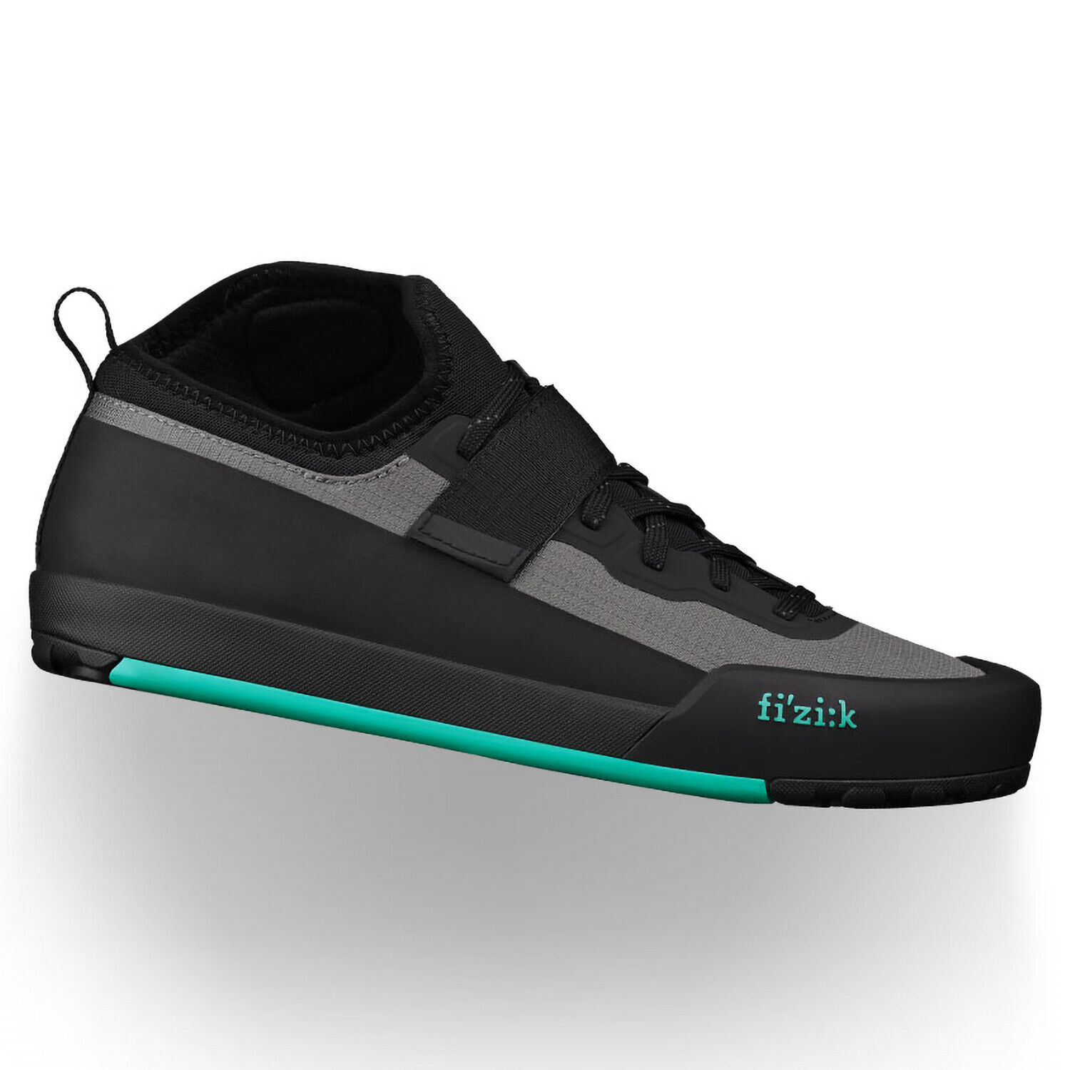 Fizik Mountain Scarpe Gravita Tensore Piatto Grigio/Aqua Marino - 42