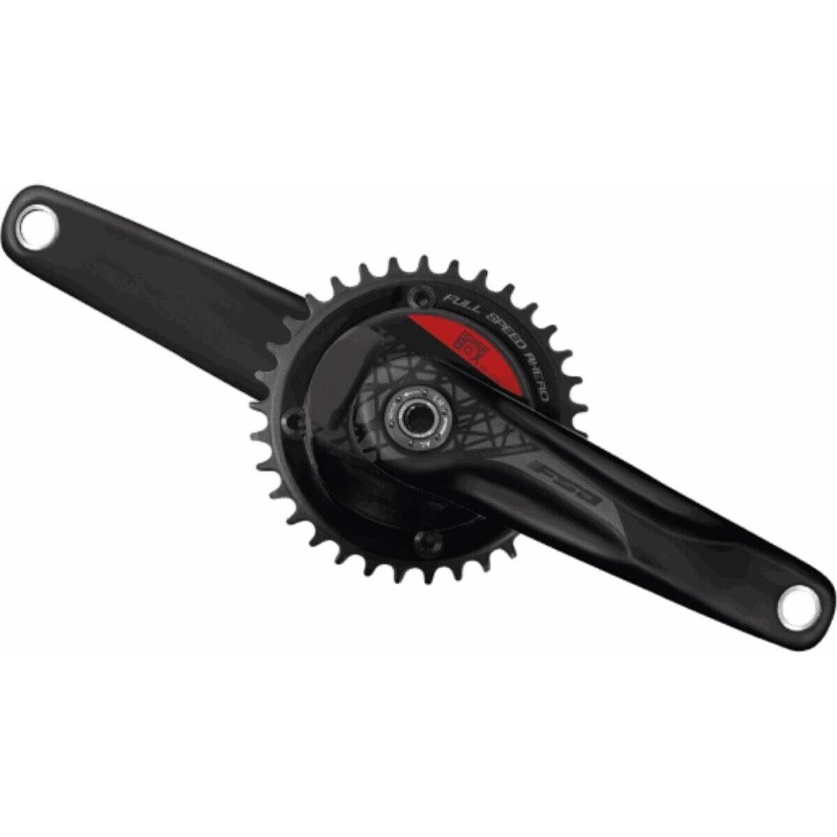 Guarnitura MTB in Carbonio FSA PowerBox 1x34T 175mm con Misuratore di Potenza Po
