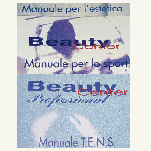 ^BT1 Istruzioni italiano Beauti Center Biosan 1000 programmi Sport Estetica Tens