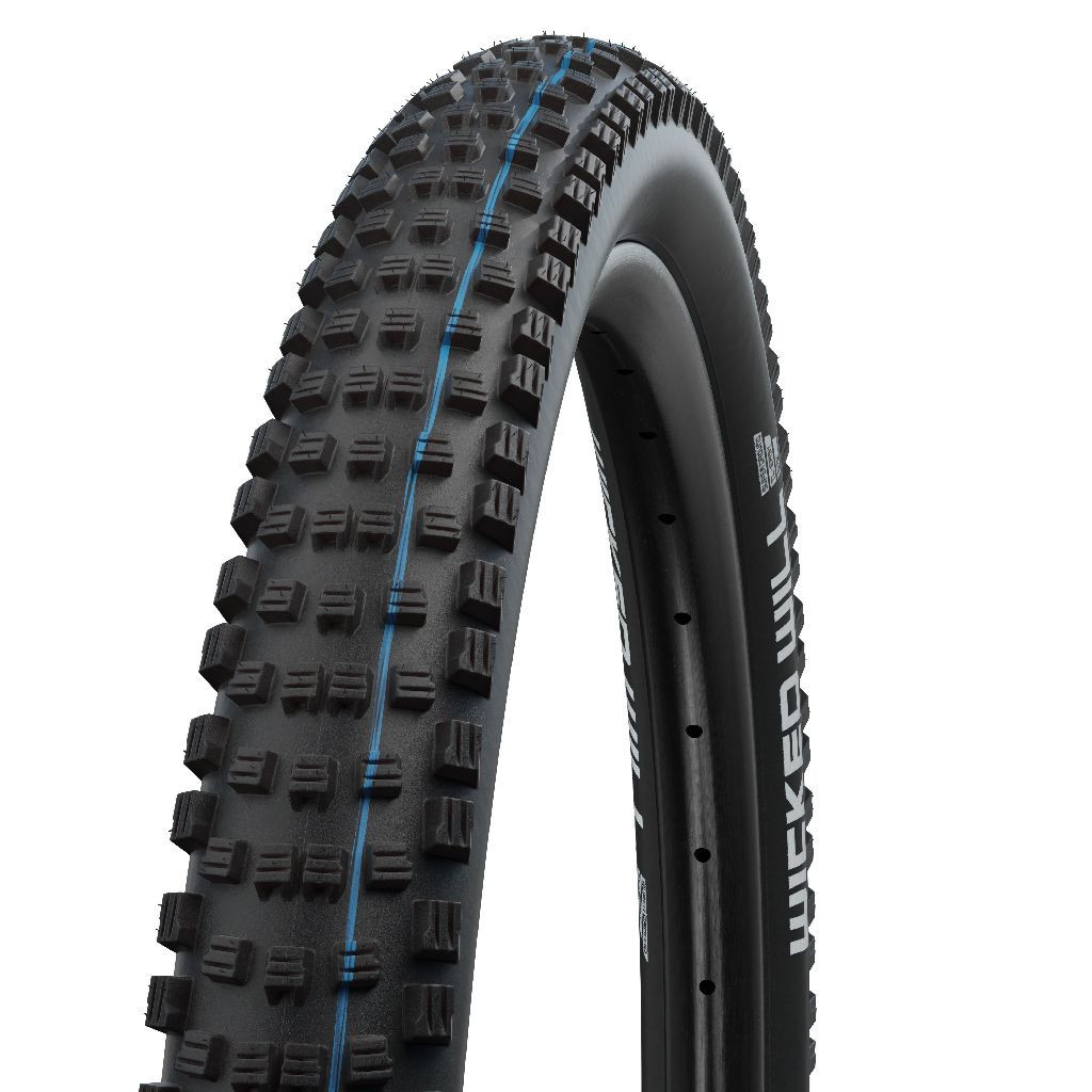 Pneumatico Pieghevole E-Bike Ready Schwalbe Wicked Will 27.5x2.40 E-50 TLE Nero