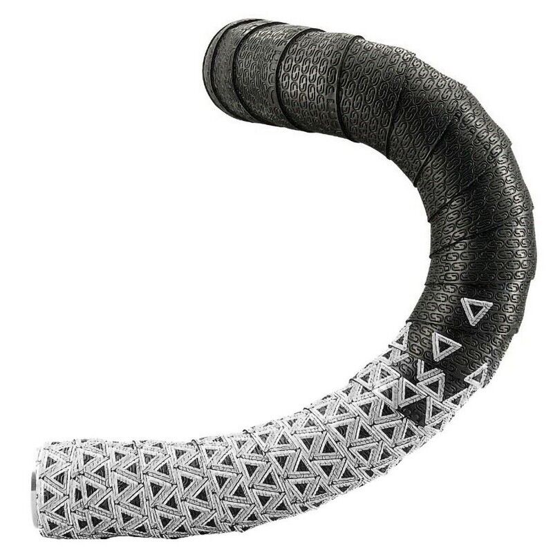 nastro manubrio loop 2,5x30x2000mm in pu+eva nero/argento 305413210 DEDA ELEMENT