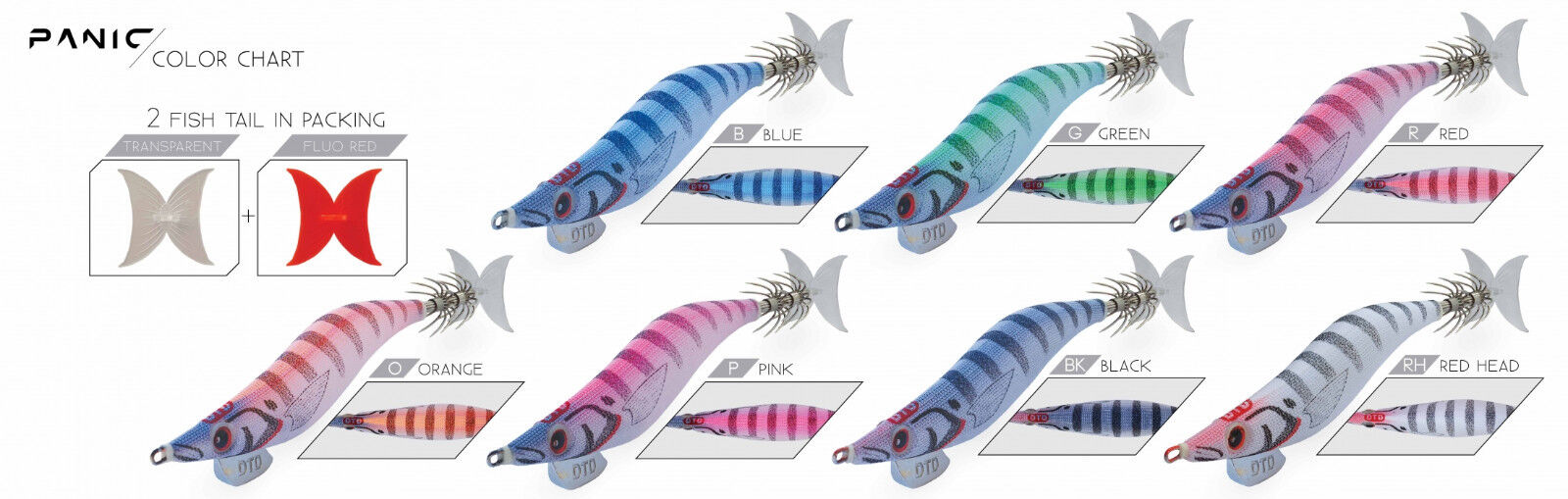NEW DTD Squid Jig Oita PANIC EGI SOUND EFFECT Size 3 90 mm RH totanara