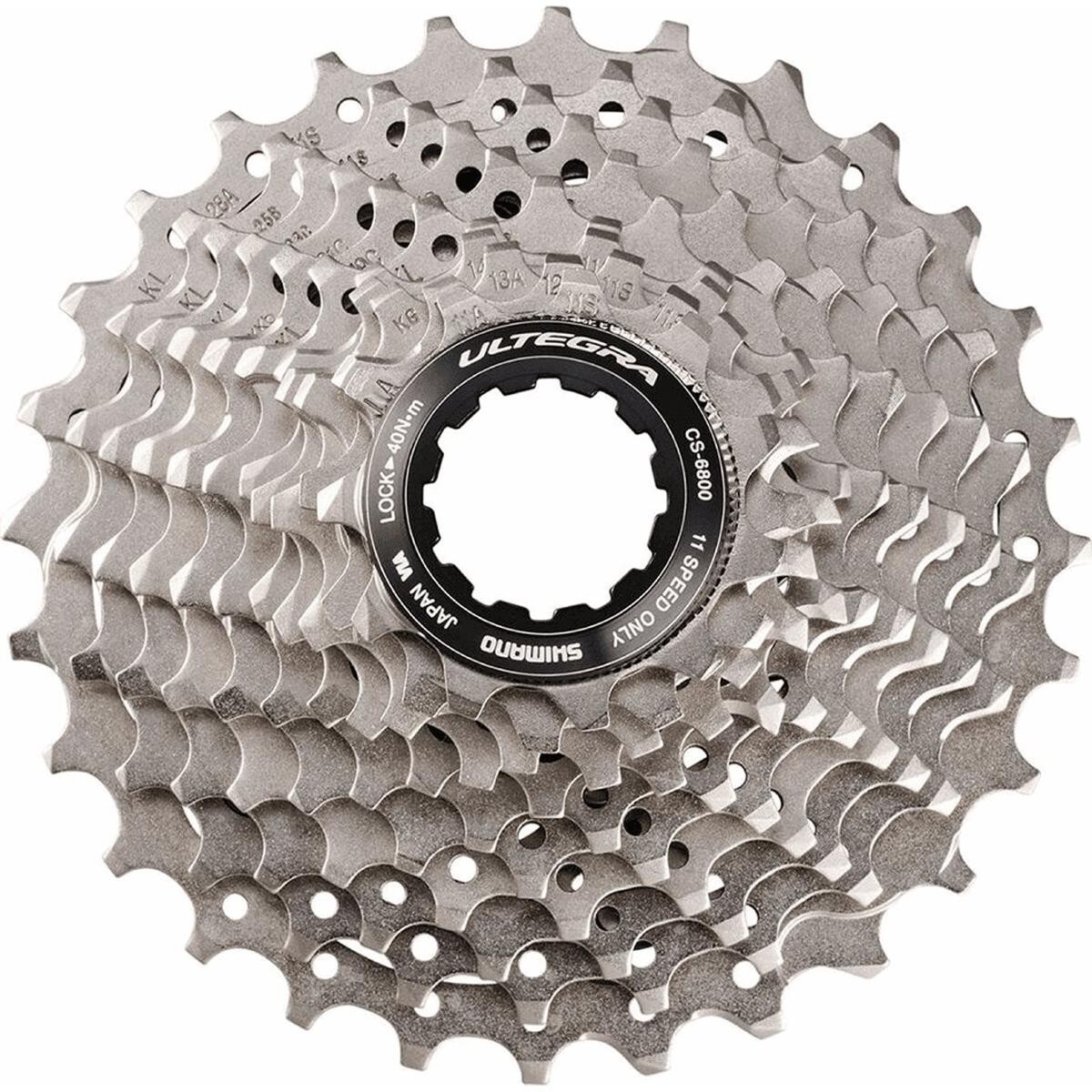 Cassetta Shimano Ultegra 6700 10 Velocità 12-30T Argento per Prestazioni Stradal