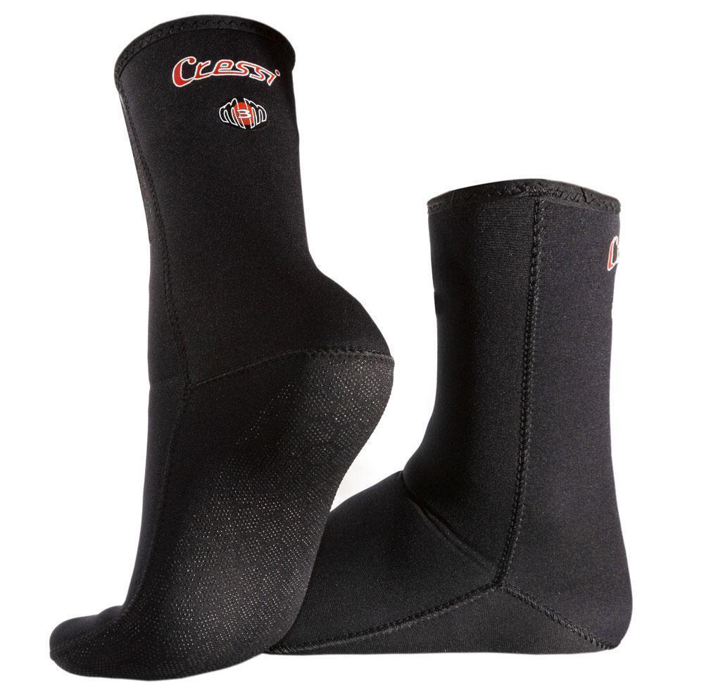 CRESSI SUB CALZARI METALLITE NEOPRENE ultra stretch socks 2,5 mm taglia L